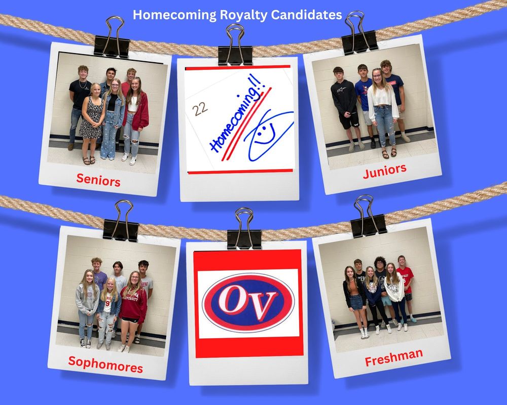 OVHS Homecoming Royalty Candidates Announced