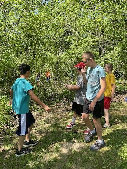 MCES Students Learn About Invasive Plants