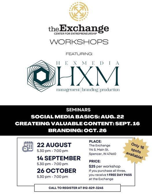 Seminars Available at The Exchange
