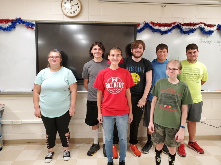 Work Study Students Assist Food Service/Custodial Staff