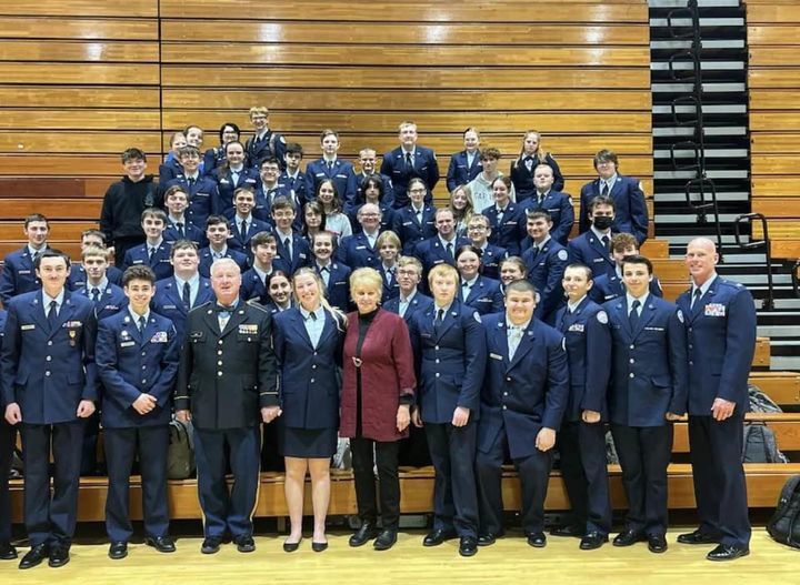 Medal of Honor Recipient Visits OVHS
