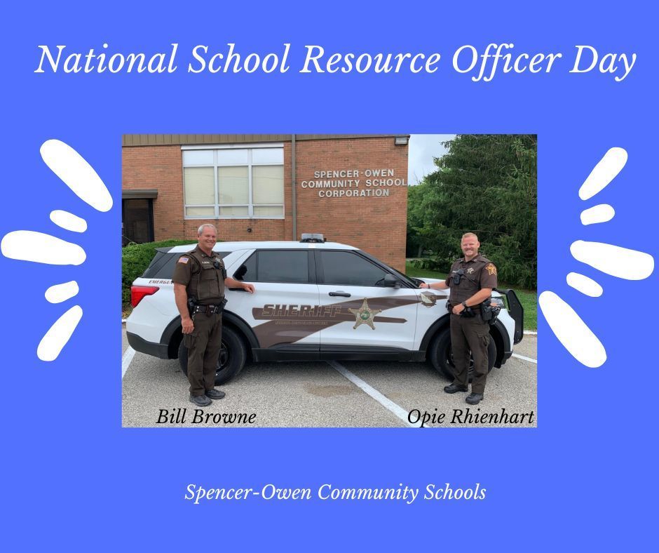 National School Resource Officer Day Patricksburg Elementary School