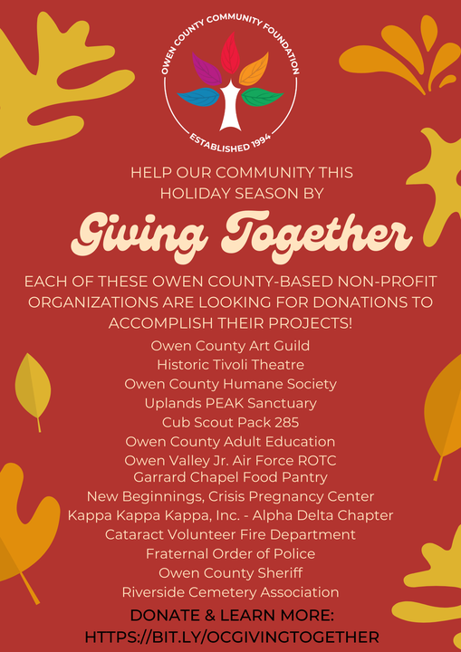 OCCF Offers Giving Together Grant Catalog