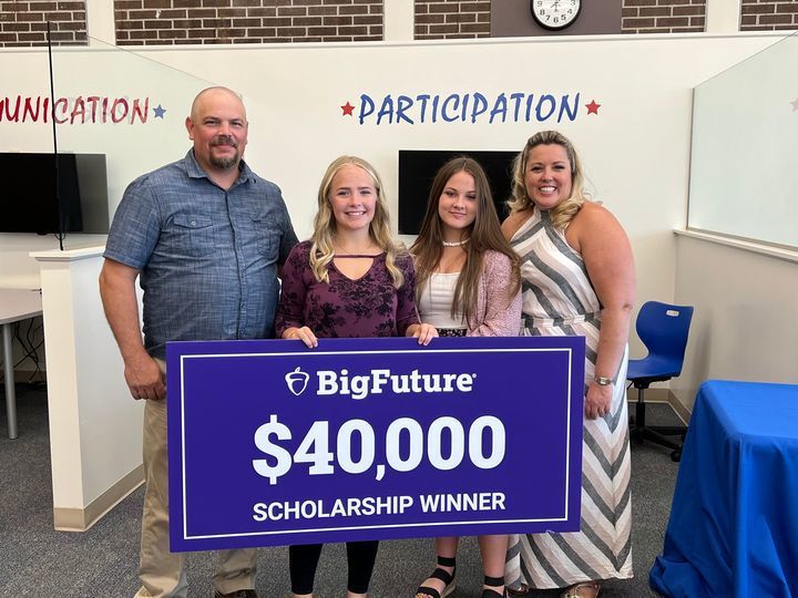 Abby Yeager Wins $40,000  Big Future  Scholarship
