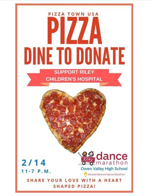 Dine to Donate at Pizza Town USA