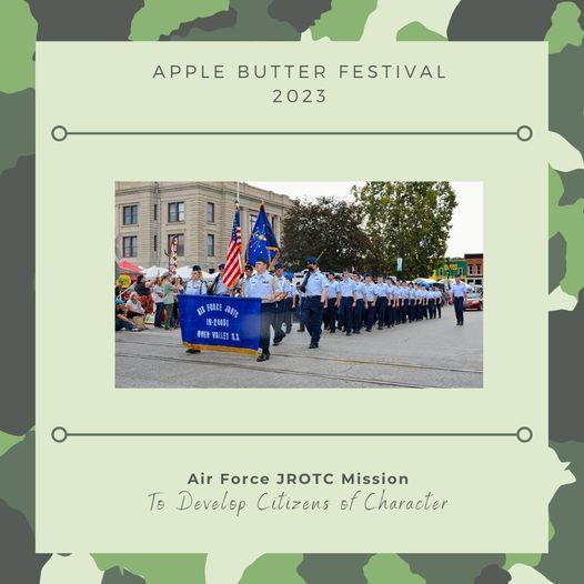 JROTC Leads Apple Butter Festival SpencerOwen Community Schools