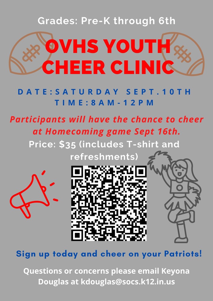 OVHS Cheer Clinic