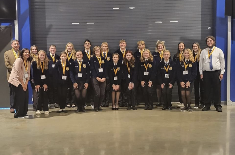 OVHS FFA Named 3 Star Chapter