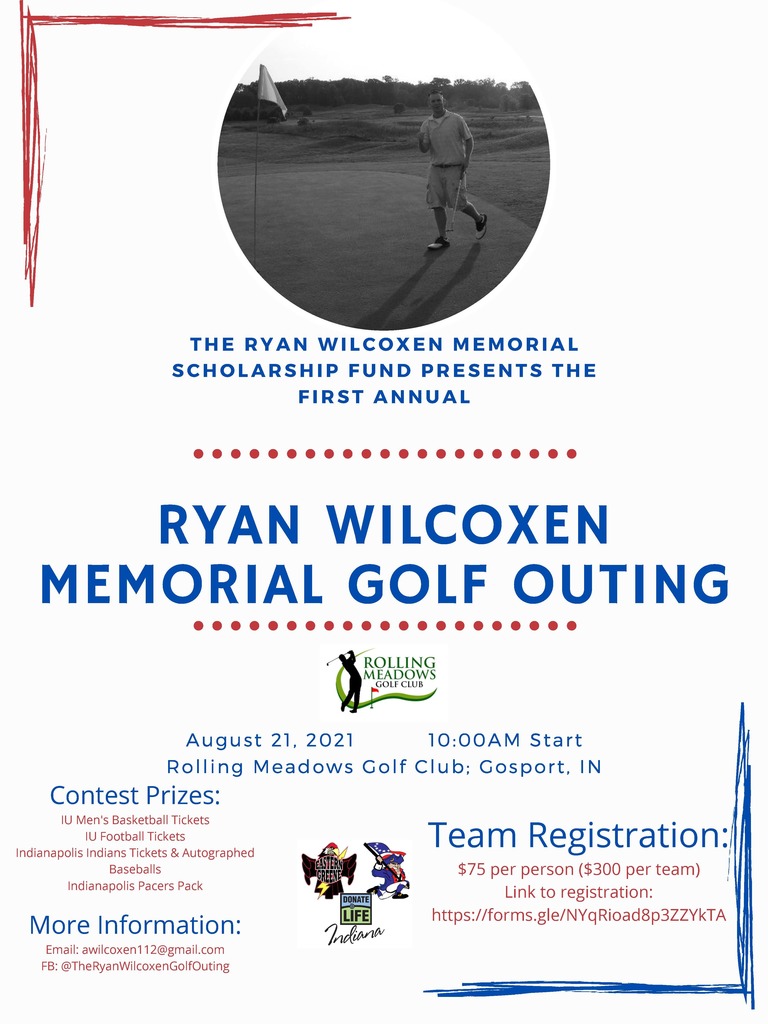 Ryan Wilcoxen Memorial Golf Outing - 8/21/2021