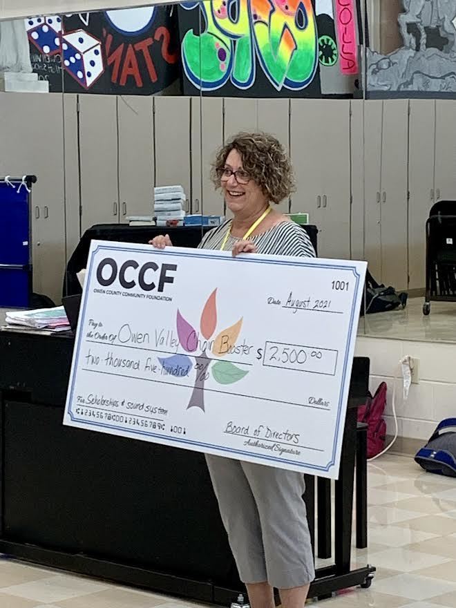 OVPC Receives $2,500 Grant for Sound System
