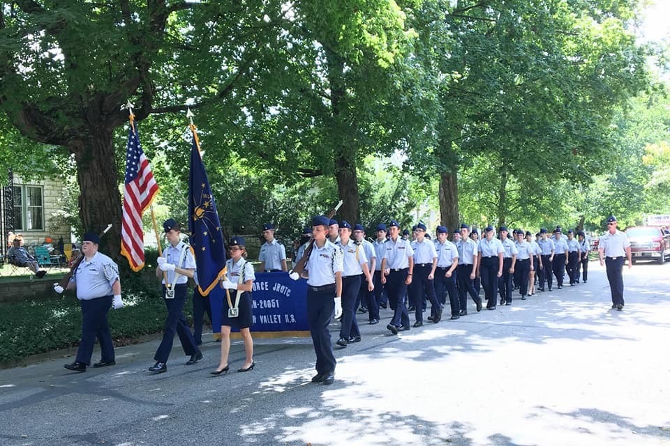 OVHS JROTC Leads ABF Parade