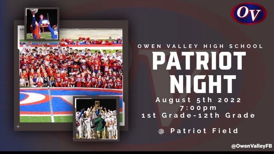 Patriot Night - August 5, 2022
